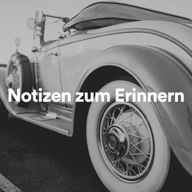 Notizen zum Erinnern