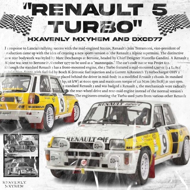 RENAULT 5 TURBO