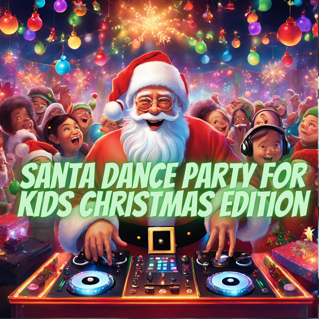 Santa Dance Party for Kids Christmas Edition by EDM for KIDS, Dance ...