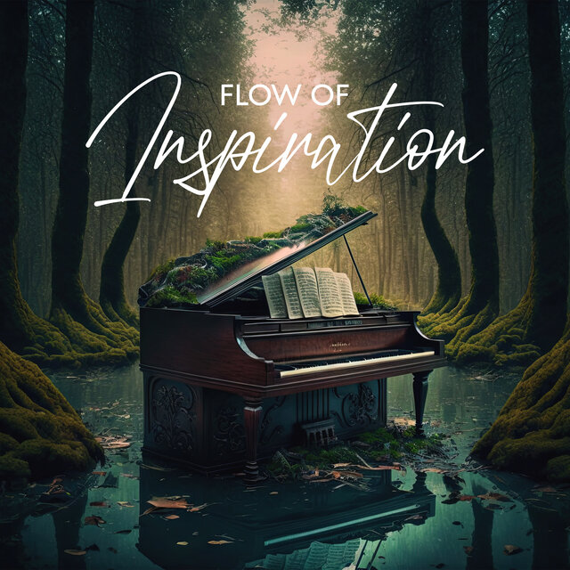 Flow of Inspiration: Relaxing Piano Music with Water Sounds for Reading, Studying, Concentration