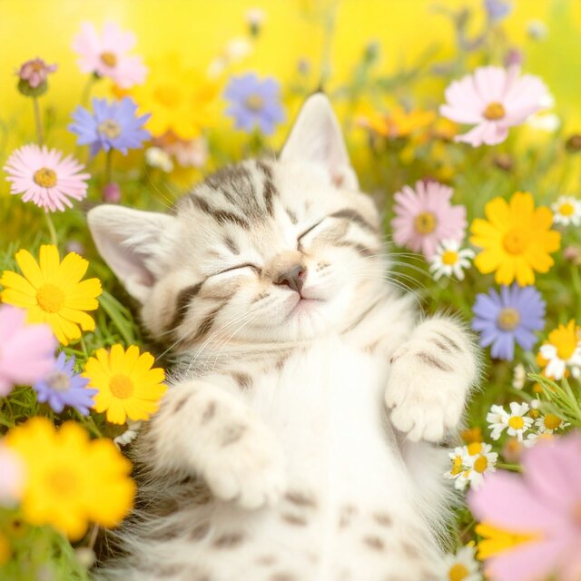 Msica Para Gatos Que Duermen Al Sol