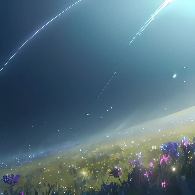 Midnight Blurred Remnants