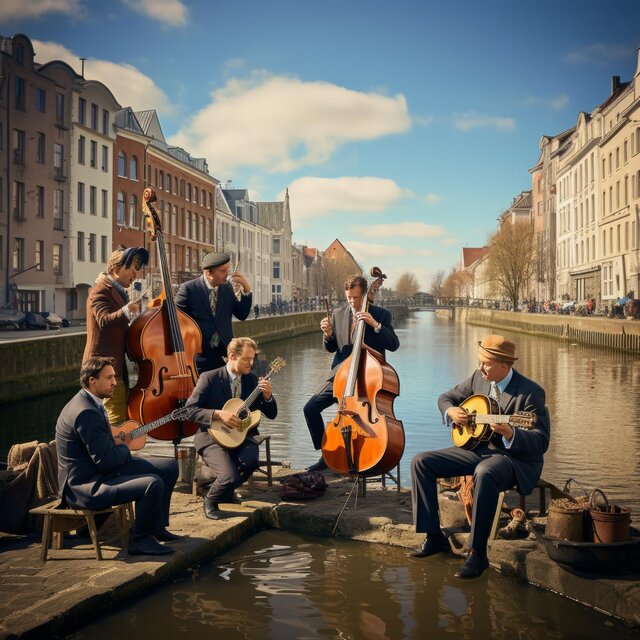 Muzikale molenwieken van Kinderdijk