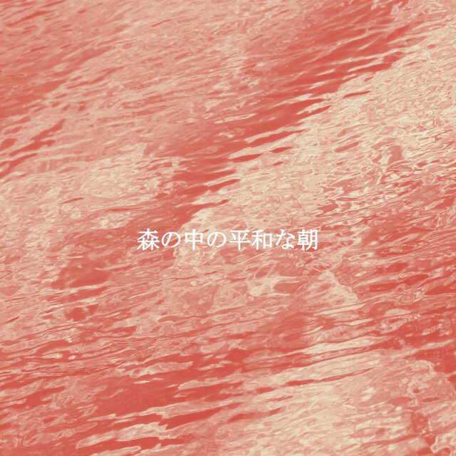 森の中の平和な朝
