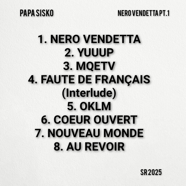 NERO VENDETTA Pt. 1