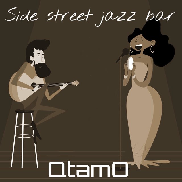 Side street jazz bar