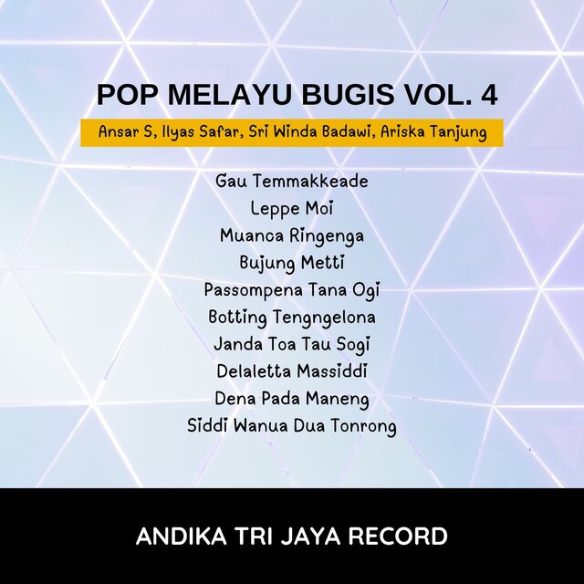 Pop Melayu Bugis, Vol. 4