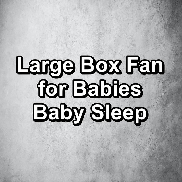 Large Box Fan for Babies Baby Sleep
