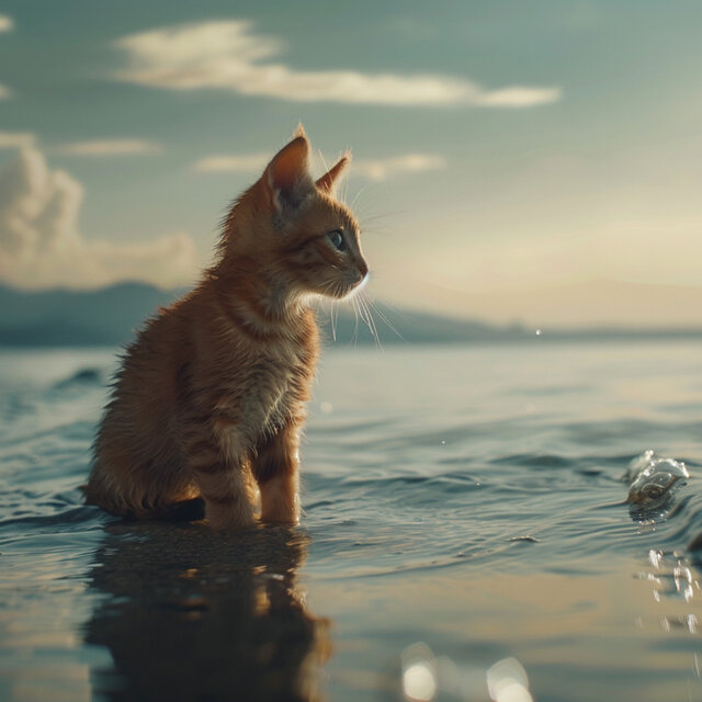 Serenatas Del Océano Para Gatos: Música Relajante Del Mar