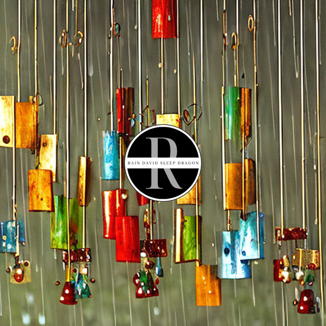 Tranquil Drizzle: Mystical Windchimes Raindance
