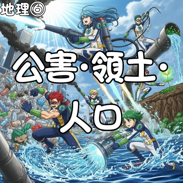 地理⑥_公害・領土・人口
