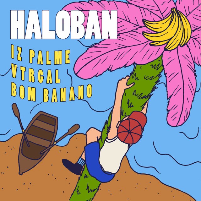 Iz palme vtrgal bom banano