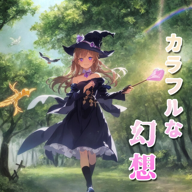 カラフルな幻想
