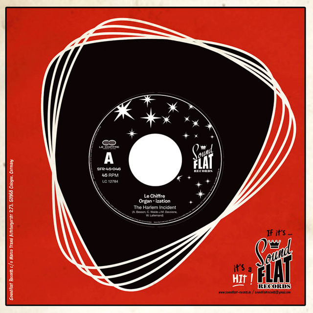 Cover art for album The Harlem Incident by Le Chiffre Organ-Ization