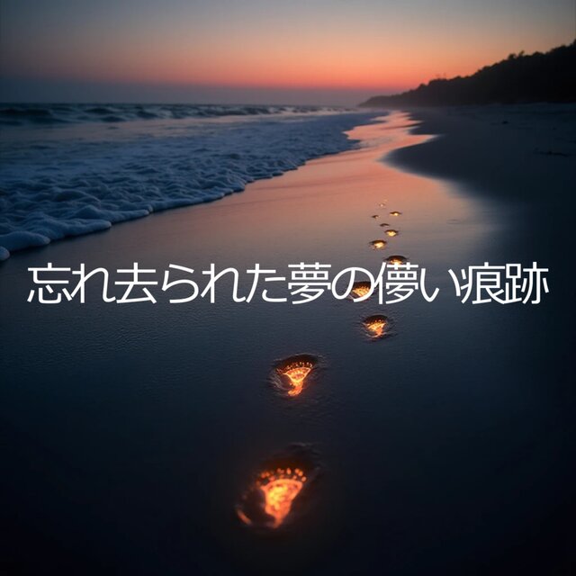 忘れ去られた夢の儚い痕跡