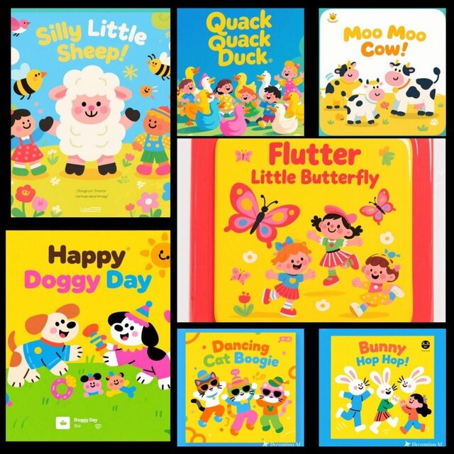 Animal Friends Sing-Along: Fun & Educational Songs for Kids – Butterflies, Cows, Ducks & More!