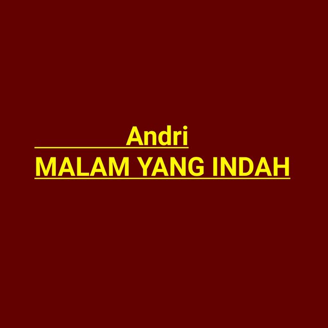 Malam Yang Indah