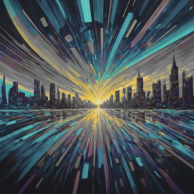 Iridescent Glitch
