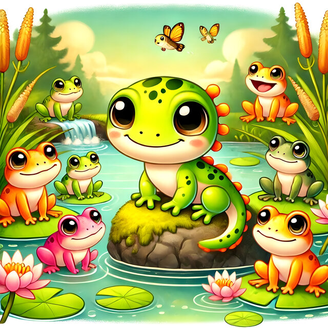 Amphibian and Frog Songs for Kids, Toddlers, Preschoolers