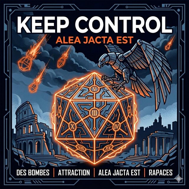 Cover art for album ALEA JACTA EST by Keep Control