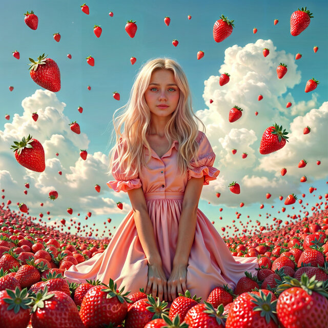 Strawberry Skies