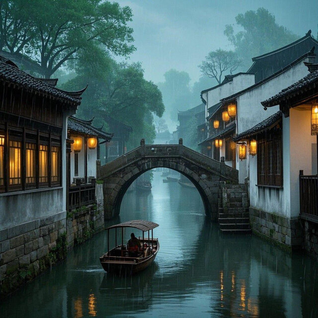 江南又下雨了