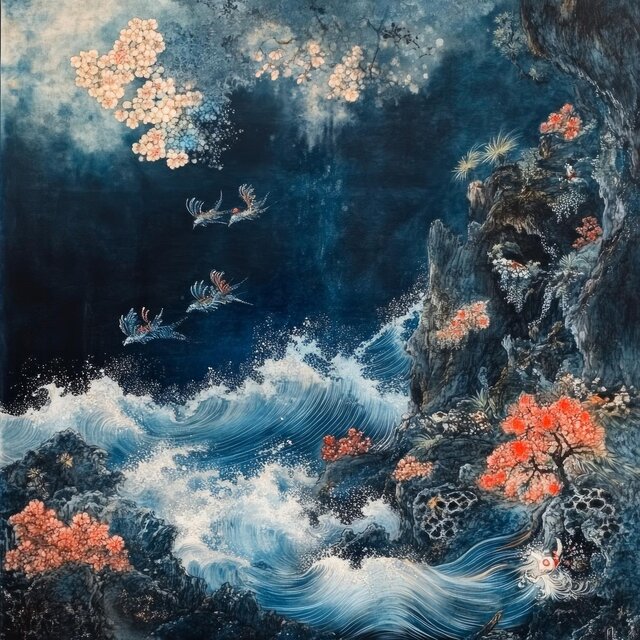 The Radiant Rhapsody of the Reefs and Rifts