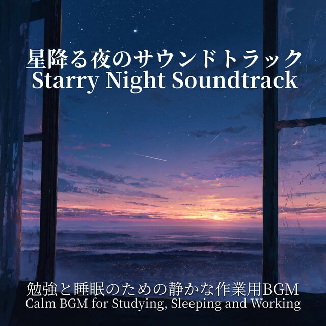 星降る夜のサウンドトラック - Starry Night Soundtrack 勉強と睡眠のための静かな作業用BGM | Calm BGM for Studying, Sleeping and Working