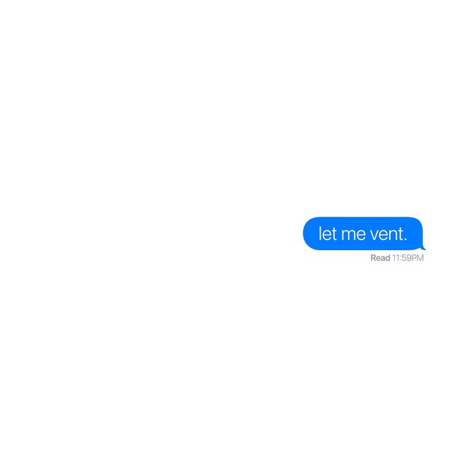 let me vent vol. 1
