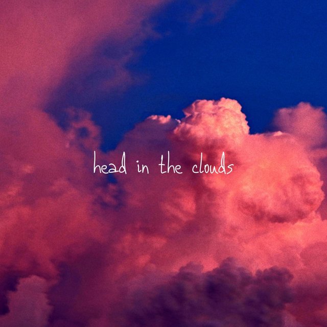 head in the clouds