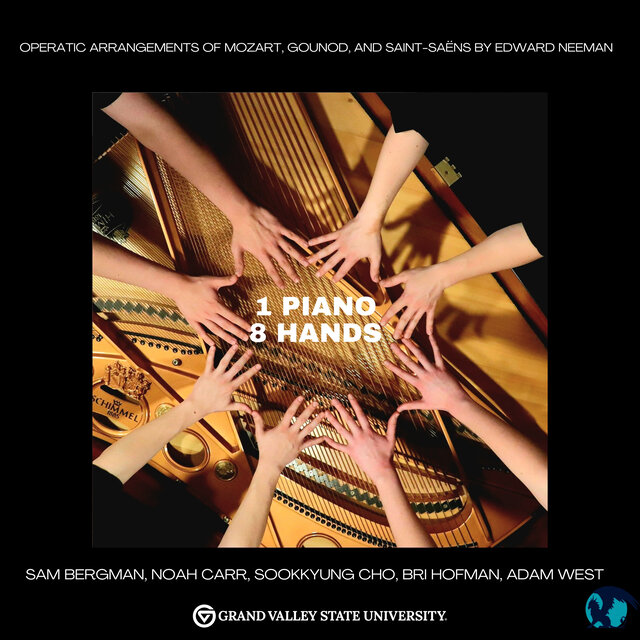 1 Piano. 8 Hands: Operatic Arrangements of Mozart, Gounod and Saint-Saëns by Edward Neeman