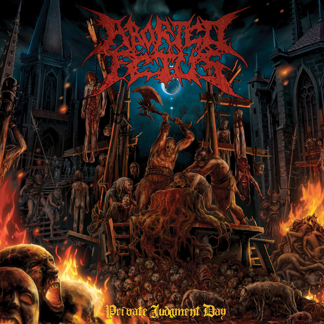 Cover art for album Private Judgement Day by Aborted Fetus