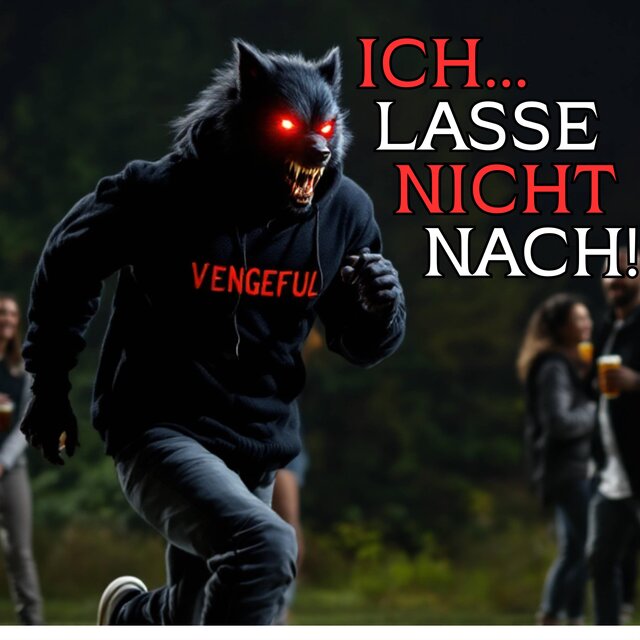 Ich lasse nicht nach!
