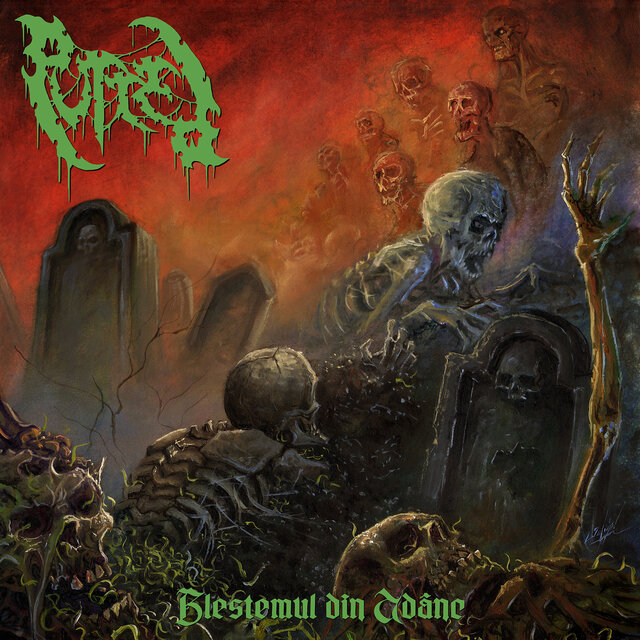 Cover art for album Blestemul Din Adânc by Putred
