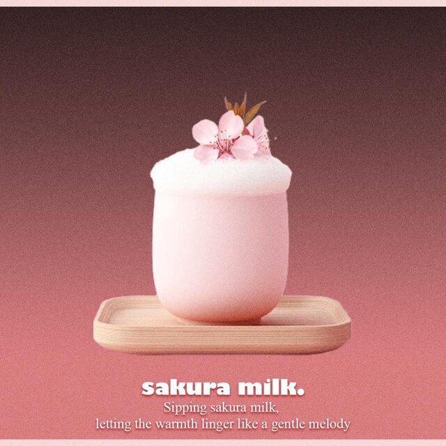 sakura milk.