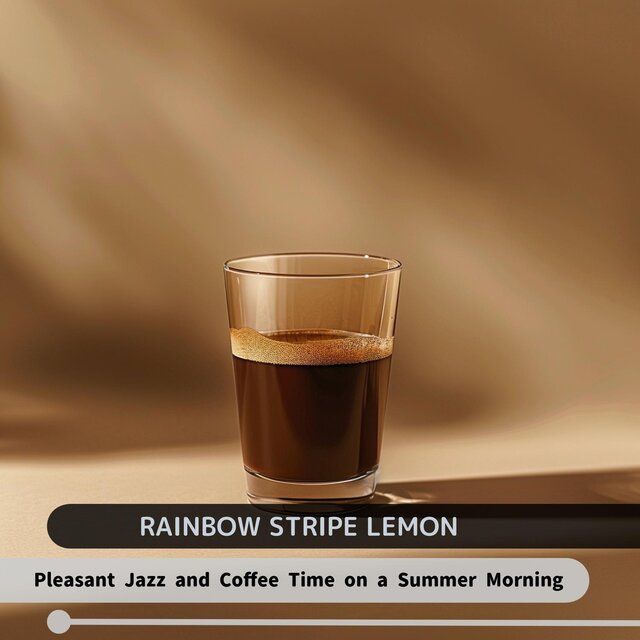 Pleasant Jazz and Coffee Time on a Summer Morning