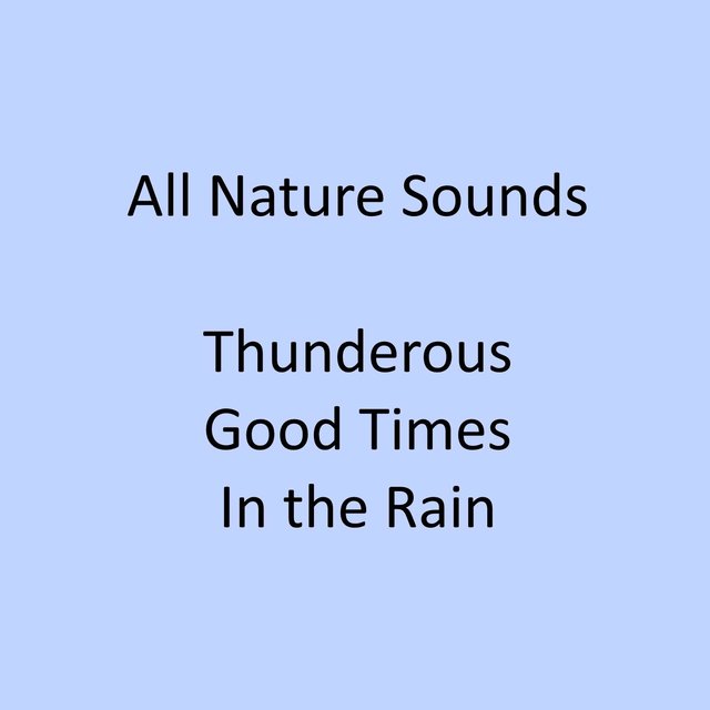 Thunderous Good Times In The Rain