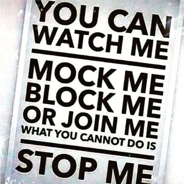You Can't Stop
