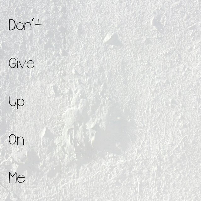 Don't Give Up On Me