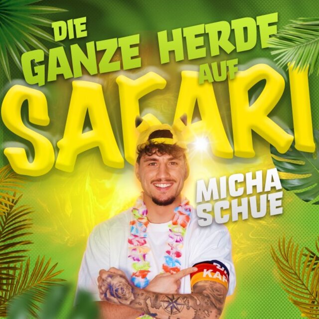 Die ganze Herde auf Safari