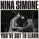 Cover art for album You've Got To Learn (Live) by NINA SIMONE