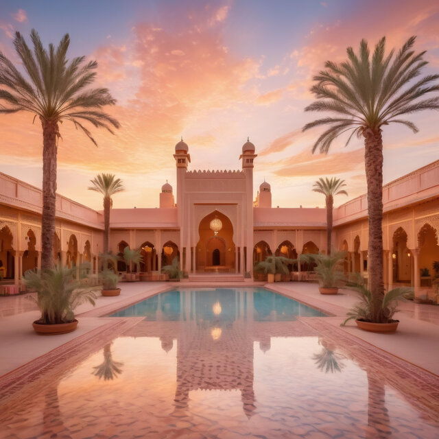 Dawn Over the Medina