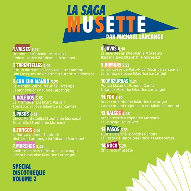La Saga Musette, vol. 2 (French Accordion)