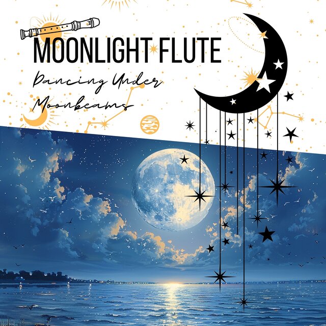 Dancing Under Moonbeams: Art of Celestial Calm