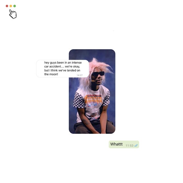 Cover art for album CRASH by BAD WITH PHONES