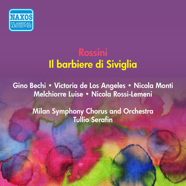 Cover art for album Rossini, G.: Il barbiere di Siviglia (The Barber of Seville) by Tullio Serafin