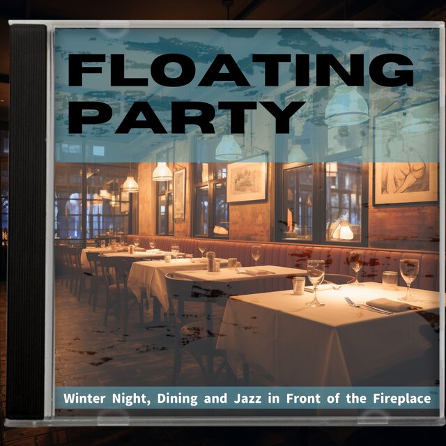 Winter Night, Dining and Jazz in Front of the Fireplace