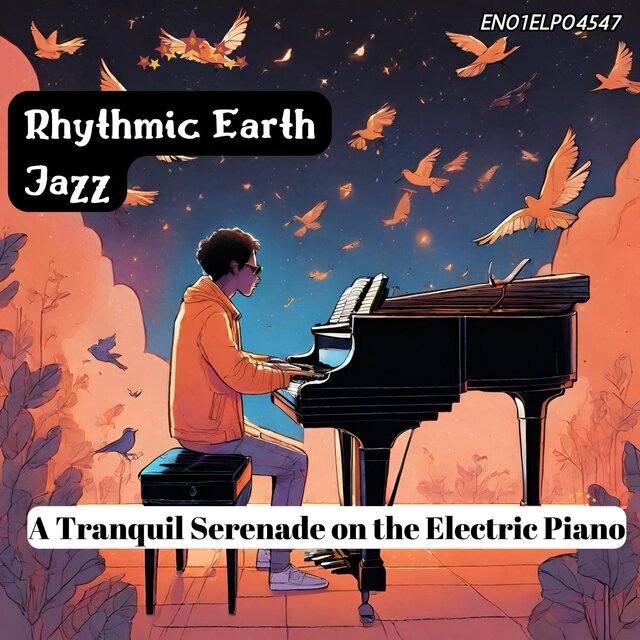 Rhythmic Earth Jazz: A Tranquil Serenade on the Electric Piano
