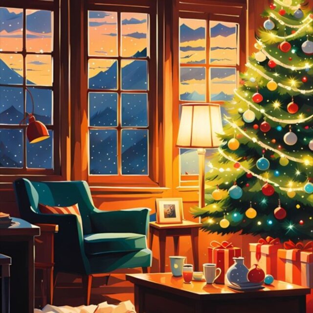 Christmas Lofi Music 2024: Christmas Lofi and Cozy Winter Lo-Fi Jazz Xmas Holiday Chill Background Beats