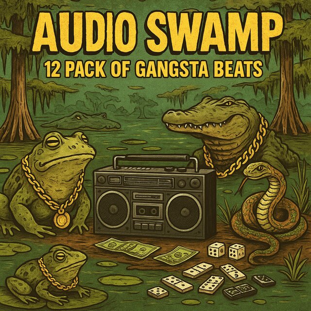 Audio Swamp 12 Pack of Gangsta Beats